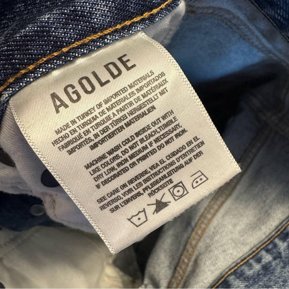 AGOLDE 90s Pinch Waist Jeans in Backdrop - Women’s 26 - Picture 7 of 11